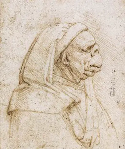 Caricature I Leonardo da Vinci